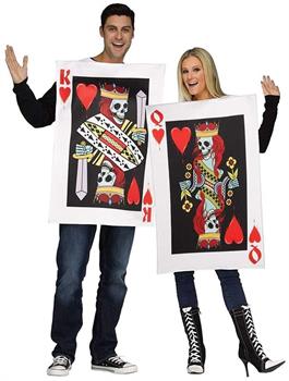 King And Queen Of Hearts Couples Costume