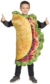 Taco Child Costume | One Size Fits Up To Size 12