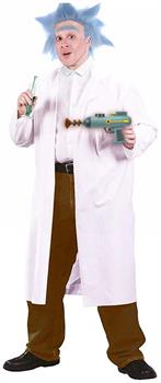 Rick and Morty Rick Sanchez Wig and Eyebrow Adult Costume Set