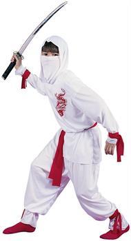 White Ninja Costume Child