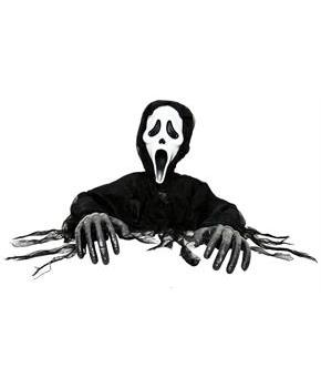 Ghost Face 12 Inch Grave Breaker Halloween Decor
