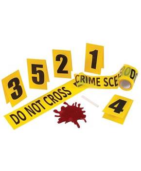 Crime Scene Kit Halloween DÃcor