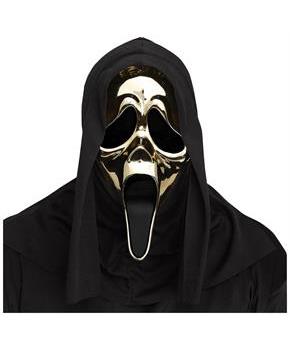 Ghost Face Golden Adult Costume Mask