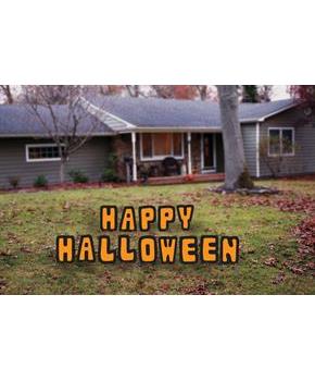 Happy Halloween 15.75 Inch Letters Halloween Yard Sign