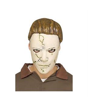 Halloween Michael Myers Adult Costume Memory-Flex Mask | One Size