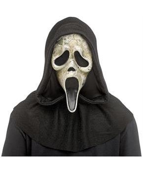 Scream Ghost Face Aged Deluxe Adult Costume Mask