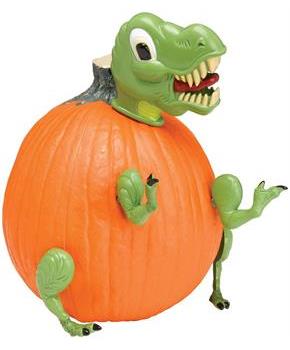 Halloween T-Rex Dinosaur Pumpkin Decorating Kit
