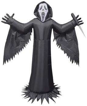 Scream Ghost Face 6' Inflatable Yard Decoration