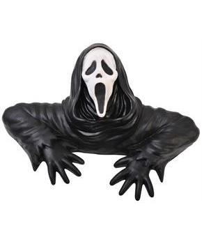 Scream Ghost Face Foam Grave Breaker Halloween Decor