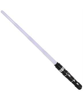Light-Up 28 Inch Retractable Space Sword Costume Accessory | Lights Up Blue, Red and Green