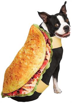 Taco Pup Dog Pet Costume