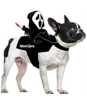 Scream Ghost Face Rider Vest Pet Costume