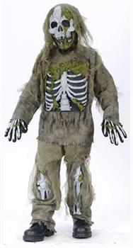Skeleton Zombie Child Costume
