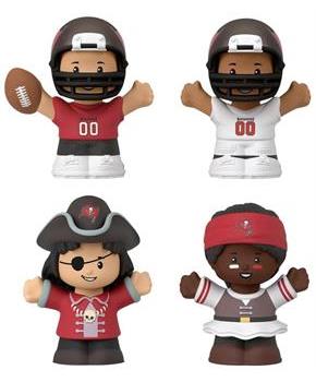 Tampa Bay Buccaneers 4-Piece NFL Little People Collector Set