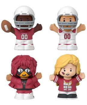 Arizona Cardinals 4-Piece NFL Little People Collector Set