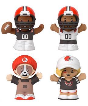 Cleveland Browns 4-Piece NFL Little People Collector Set