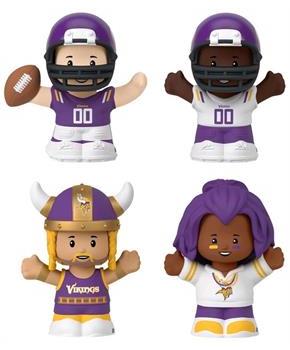 Minnesota Vikings 4-Piece NFL Little People Collector Set