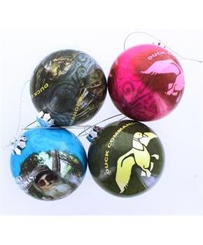Duck Dynasty 4-Pack Christmas Ornament Set