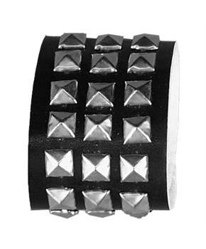 Studded Triple Costume Wristband