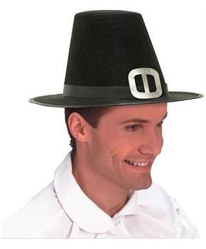 Thanksgiving Pilgrim Men's Costume Hat