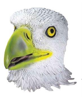 Adult Deluxe Latex Animal Costume Mask - Eagle