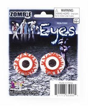 Zombie Eyes Costume Eyewear Accessory