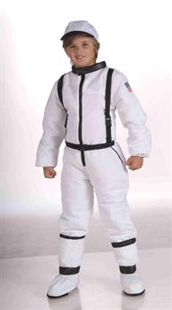Space Explorer White Jumpsuit Astronaut Child Costume