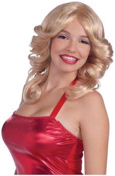 70's Fawcett Flip Adult Costume Blonde Wig