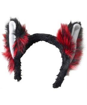 Foxy Lady Costume Ears and Tail Set - One Size