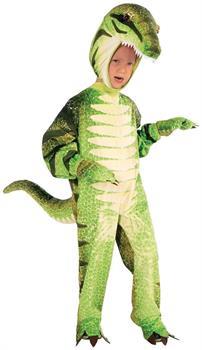 Plush Green T-Rex Dinosaur Costume Child Toddler