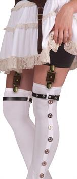 Steampunk Costume Garter Buckles