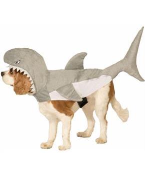 Plush Shark Pet Costume