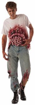 Spill Your Guts Zombie Costume Shirt Adult Men