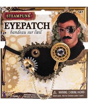 Steampunk Eyepatch Costume Accessory Adult