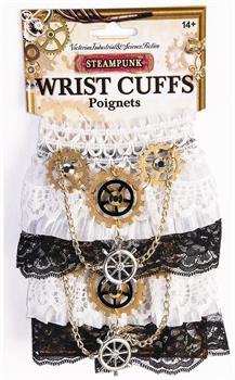 Steampunk Wrist Cuffs Costume Accessory Teen/Adult Women