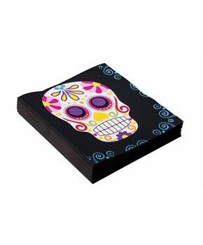 Day Of The Dead Napkins 16 Pack