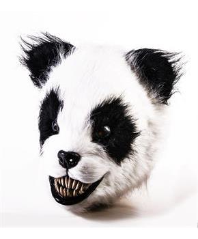 Scary Panda Latex Adult Costume Mask
