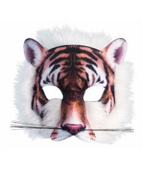 3D Print Costume Half Mask: Tiger