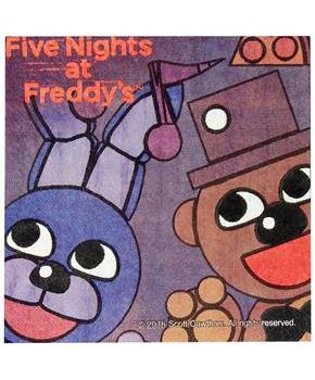 Five Nights at Freddy&#39;s 10" Square Beverage Napkins, 16 Count
