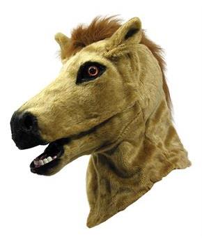 Moving Mouth Adult Mask, Horse