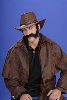 Civil War General Grey Moustache and Beard Costume Set