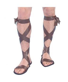Roman Gladiator Costume Sandals Adult