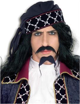 Deluxe Pirate Costume Moustache and Beard Set
