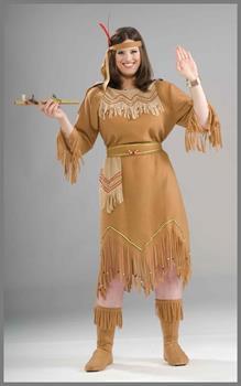 Native American Maid Costume Adult Plus