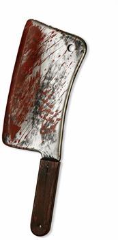 Bloody Cleaver Knife Halloween Costume Prop