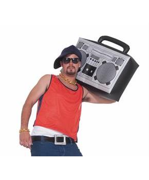 Hip Hop Inflatable Boom Box Radio Costume Prop