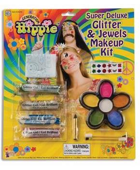 Hippie Make Up Kit Costume Accessory