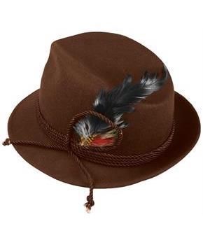 Deluxe Brown German Oktoberfest Costume Hat