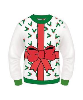 All Wrapped Up Ugly Christmas Sweater Adult