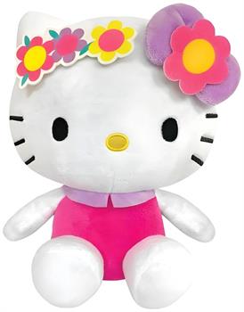 Sanrio Hello Kitty With Flower Headband 8.5 Inch Plush